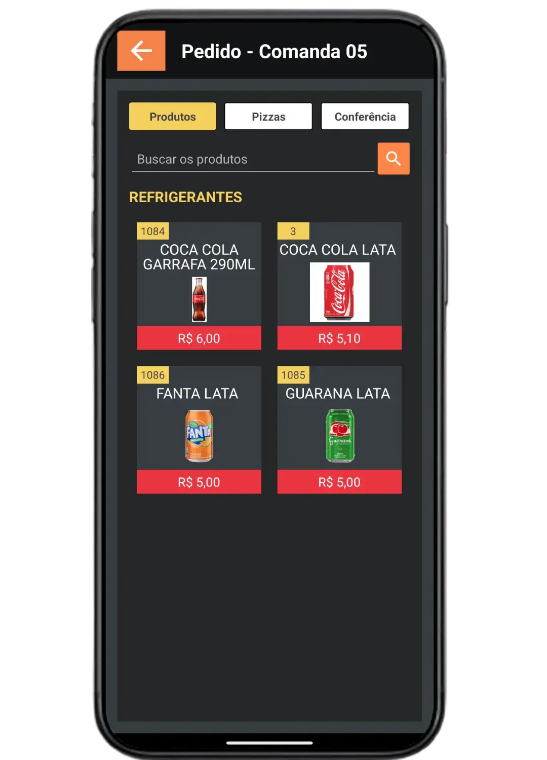 Grupo de bebidas